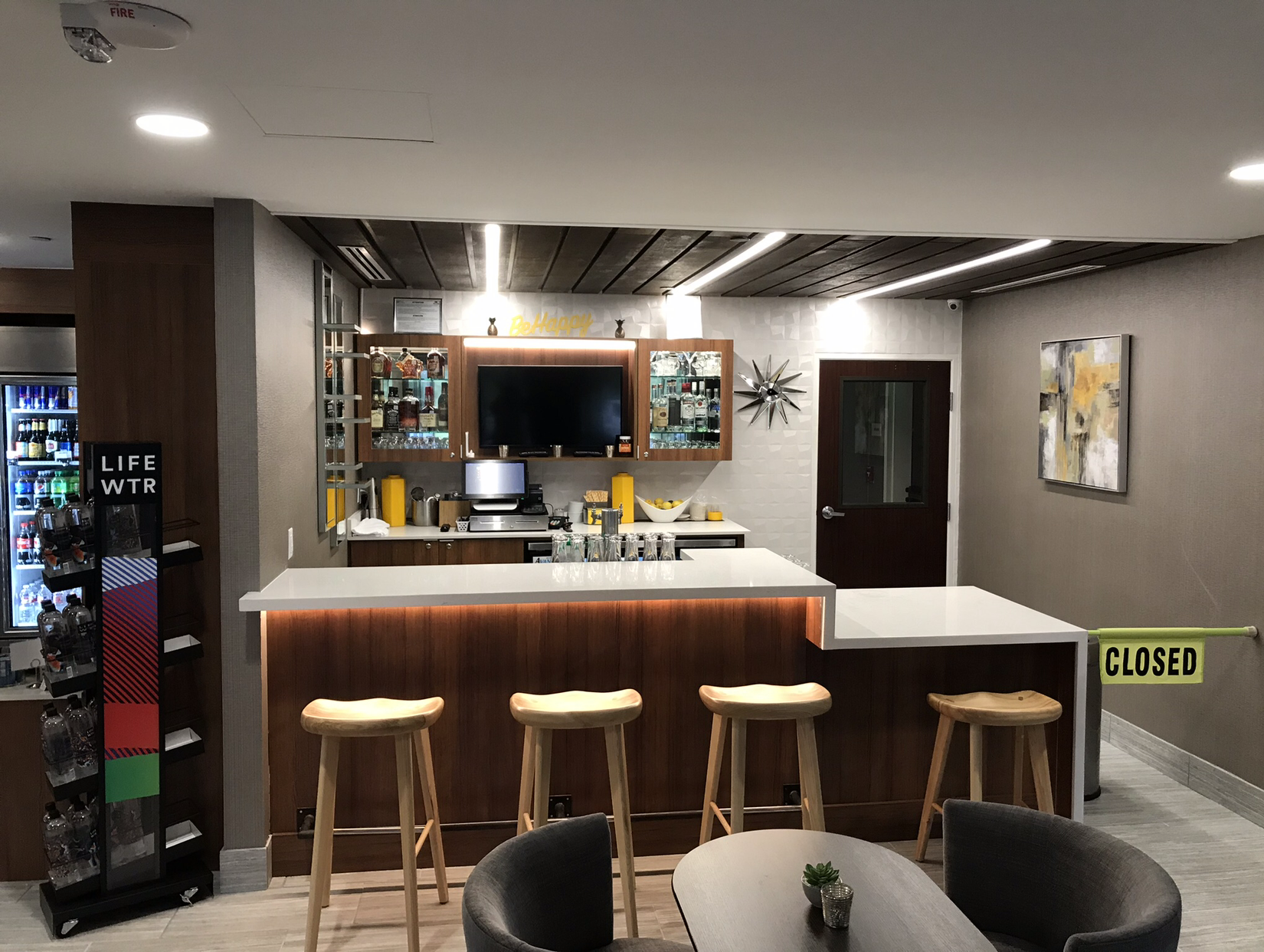 Hotel Bar Cabinetry